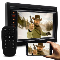 DVD POSITRON SP8920NAV 2 DIN TELA 6.2 GPS BLUETOOTH TV MIRROR CONNECT USB SD AUXI P2 CD DVD MP3 AMFM
