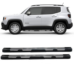 ESTRIBO JEEP RENEGADE MODELO OFF ROAD ALUMINIO STRIBUS PIS5561