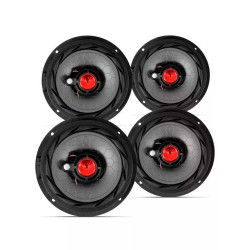KIT ALTO FALANTE BOMBER RENAULT TRIAXIAL DE 05 PAR 50W RMS 4 OHMS
