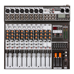 MESA SOM SOUNDCRAFT 12 CANAIS SX1202FX USB EFEITOS 28900090