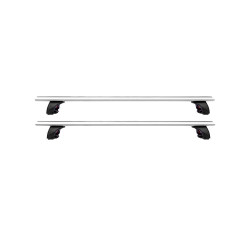 RACK TETO ALUMINIUM BARRA COM CHAVE E GANCHO CINZA MK2 5807KX5807