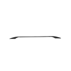 LONGARINA TETO ALUMINIO AUTOCOLANTE BARRA UNIVERSAL APLIQUE NO TRILHO 3M PRETO MK2 5746KX5746