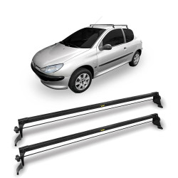 RACK TETO PEUGEOT 206 207 2 PORTAS  FIXAÇÃO NA PORTA VHIP