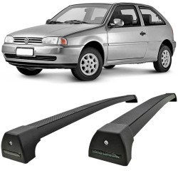 RACK TETO GOL G2 95 ATE 98 2 PORTAS MODELO SPORT PRETO LONG LIFE PG-2