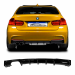 SPOILER DIFUSOR TRASEIRO BMW SÉRIE 3 F30 M-SPORT ESCAPE DUPLO Vo6